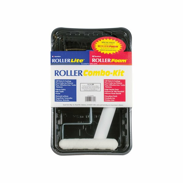 Quali Tech Mfg PAINT ROLLR KIT 3/8X6 in. 612-WV6FQ